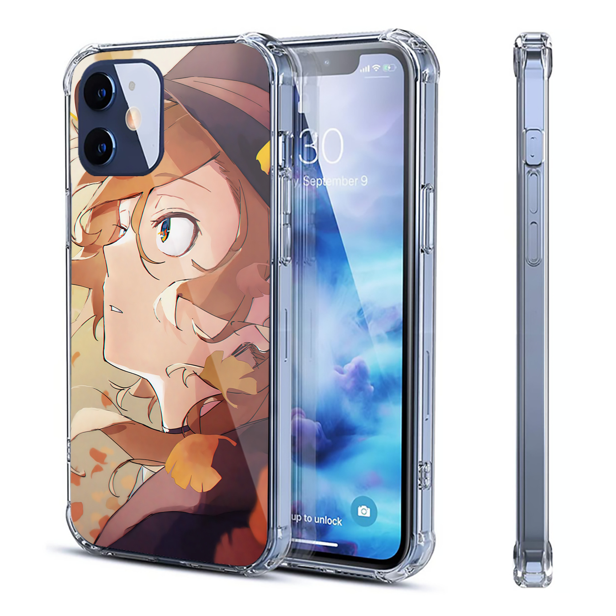 （画像用） 文豪ストレイドッグス Bungo Stray Dogs 【iPhone 12シリーズ対応】透明スマホケース（クリアソフトケース）